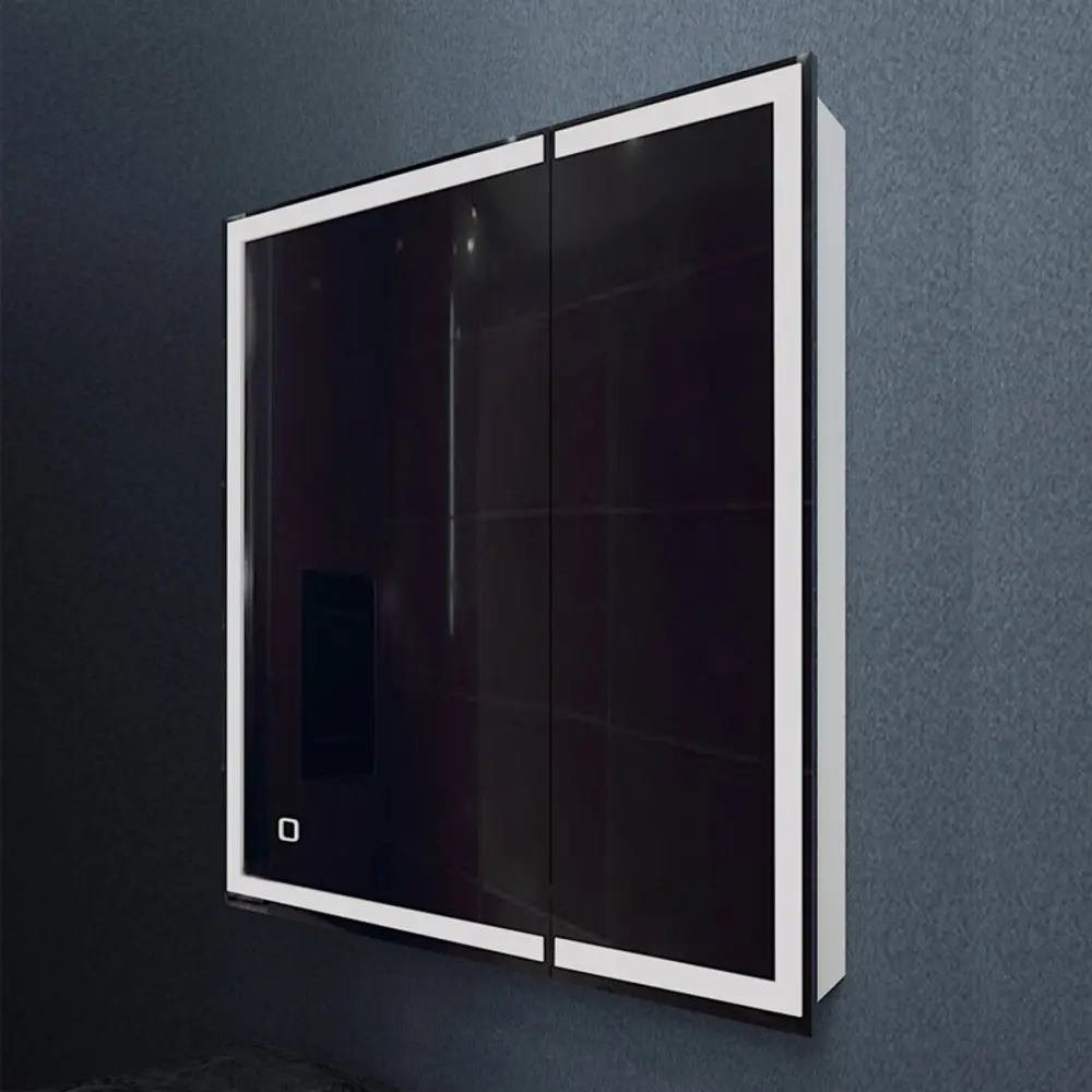 Фото 6 Зеркальный шкаф Mixline Минио 70x80 левый сенсорный светодиодная подсветка Фото 6 Зеркальный шкаф Mixline Минио 70x80 левый сенсорный светодиодная подсветка