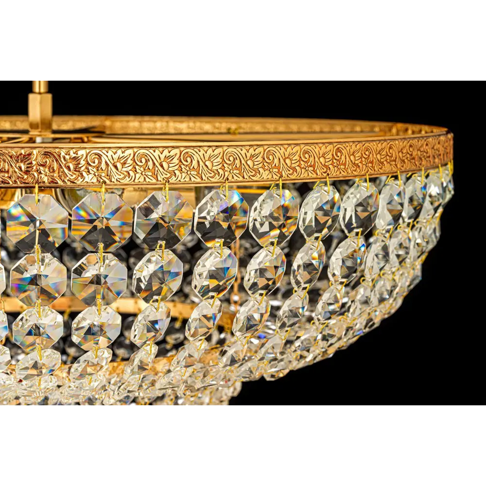 Фото 4 Люстра на штанге Arti lampadari Favola gold Al_favola_e_1.3.50.502_g 6 ламп 20 м² цвет золото/прозрачный Фото 4 Люстра на штанге Arti lampadari Favola gold Al_favola_e_1.3.50.502_g 6 ламп 20 м² цвет золото/прозрачный
