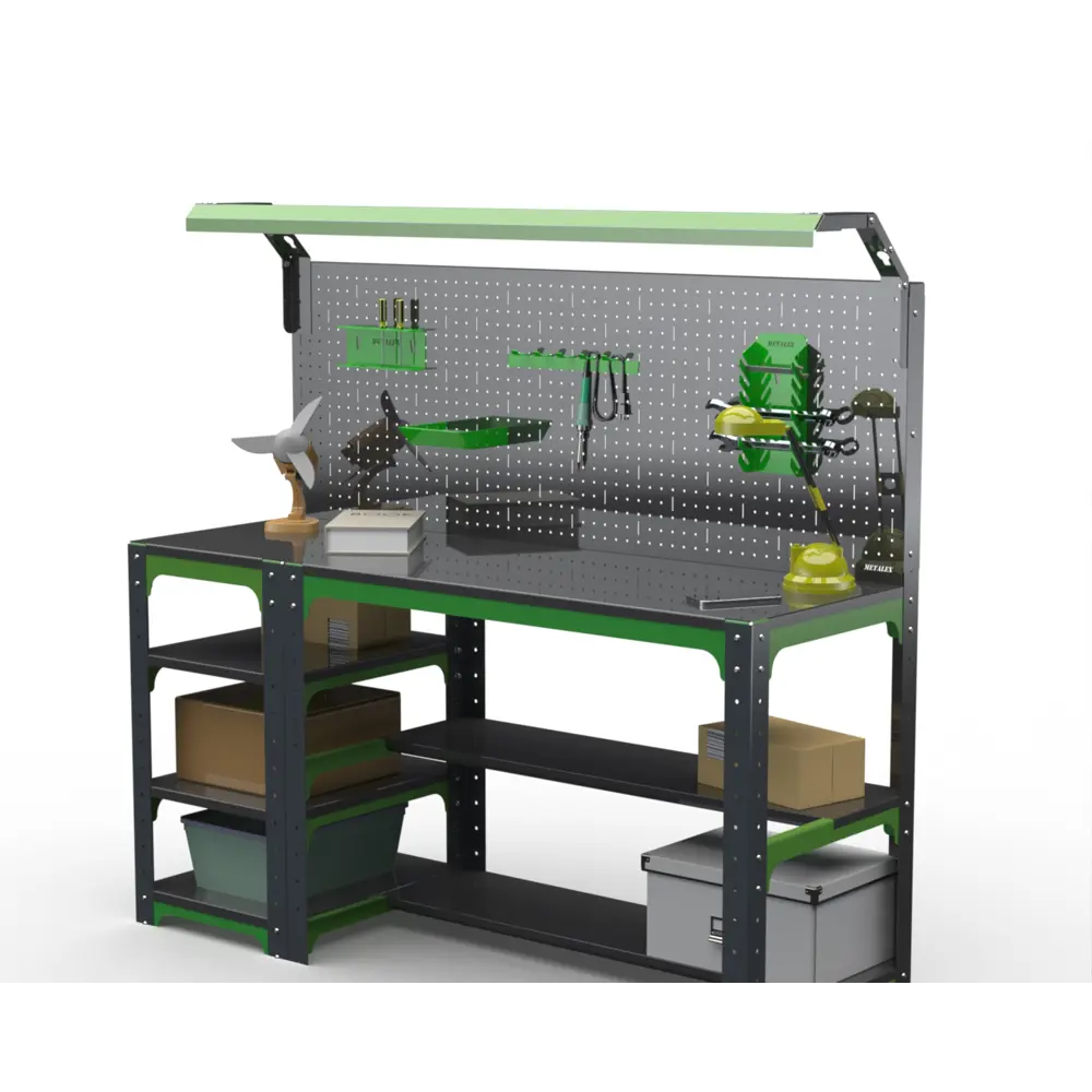 Фото 2 Стол металлический Metalex 201147, максимальная нагрузка 260 кг