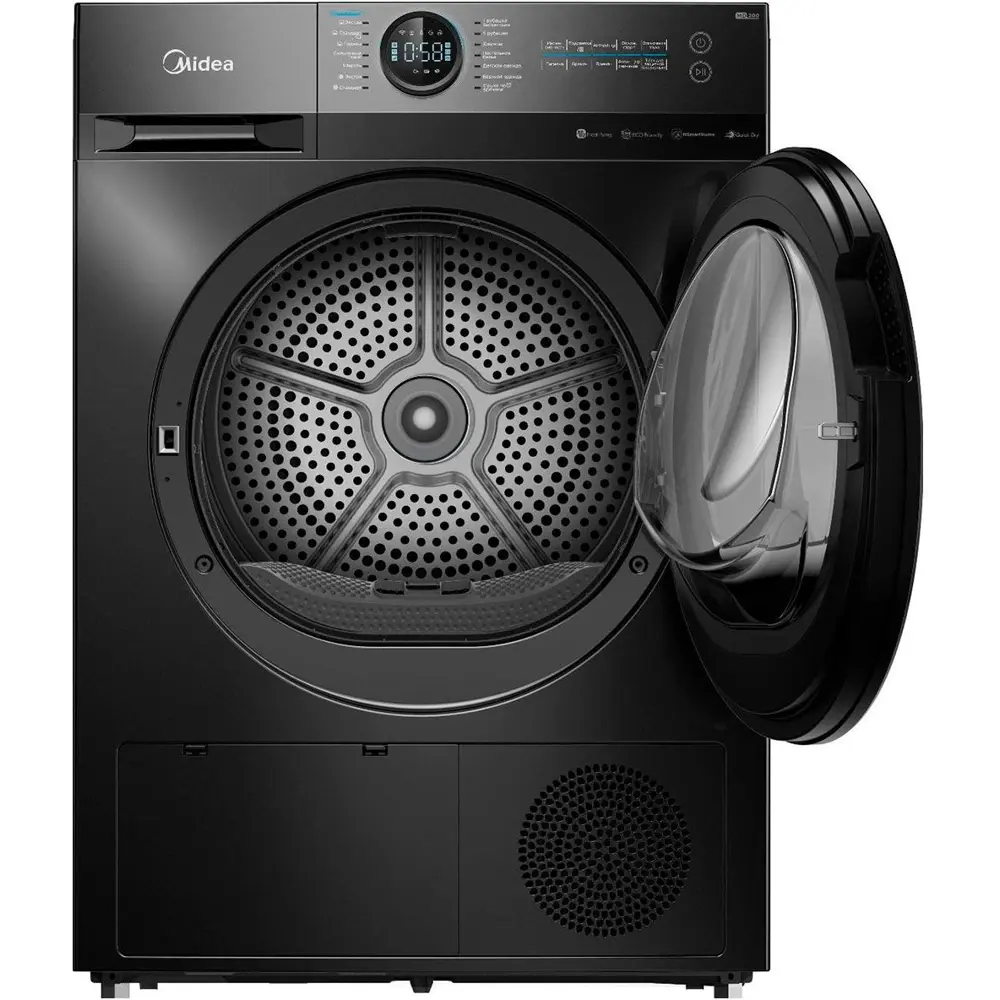 Фото 12 Сушильная машина Midea MD200D90WB/S-RU 9 кг цвет черный Фото 12 Сушильная машина Midea MD200D90WB/S-RU 9 кг цвет черный