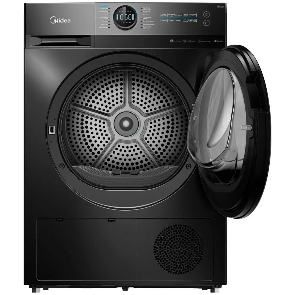 Фото 8 Сушильная машина Midea MD200D90WB/S-RU 9 кг цвет черный Фото 8 Сушильная машина Midea MD200D90WB/S-RU 9 кг цвет черный