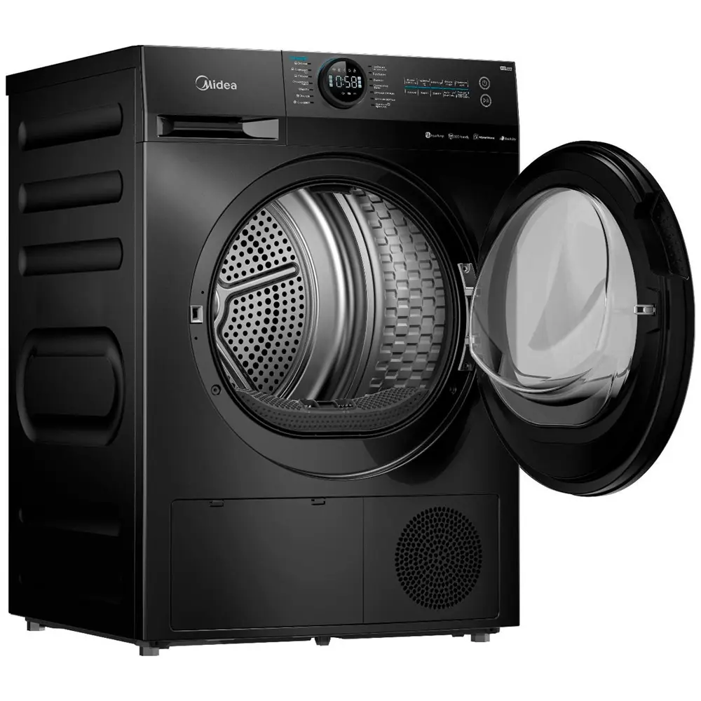 Фото 10 Сушильная машина Midea MD200D90WB/S-RU 9 кг цвет черный Фото 10 Сушильная машина Midea MD200D90WB/S-RU 9 кг цвет черный