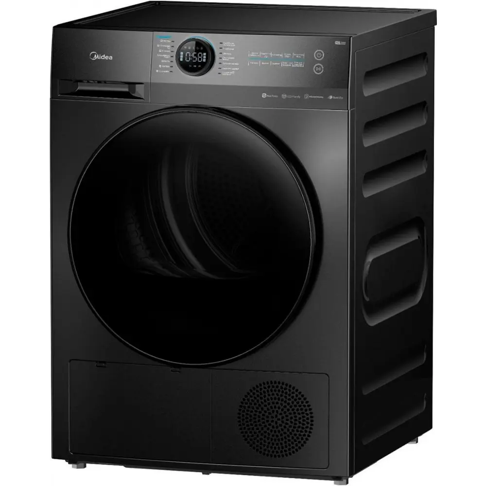Фото 3 Сушильная машина Midea MD200D90WB/S-RU 9 кг цвет черный Фото 3 Сушильная машина Midea MD200D90WB/S-RU 9 кг цвет черный