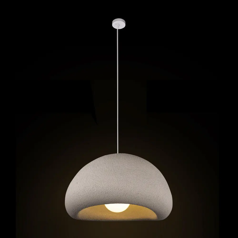 Фото 2 Светильник подвесной Loft It Stone 10252_400 white 1 лампа 2 м² цвет белый