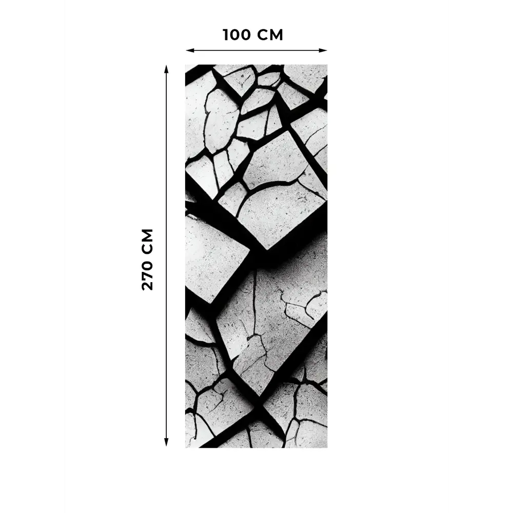Фото 4 Фотообои флизелиновые Homepick oboi_print100X270 100x270 см cracks/111792/ Фото 4 Фотообои флизелиновые Homepick oboi_print100X270 100x270 см cracks/111792/