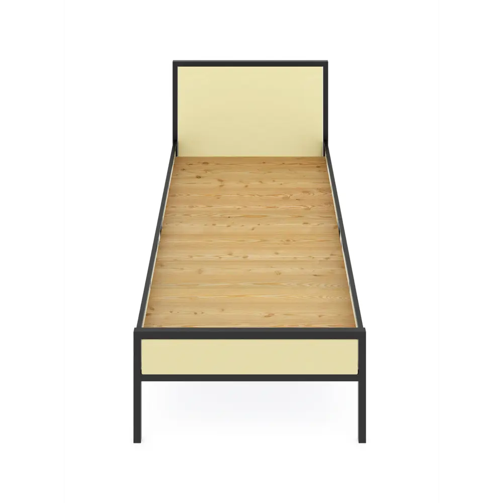 Фото 2 Кровать Solarius kr90loft-van-black-full 95 x 90 x 206 см сосна цвет ванильный, черный Фото 2 Кровать Solarius kr90loft-van-black-full 95 x 90 x 206 см сосна цвет ванильный, черный