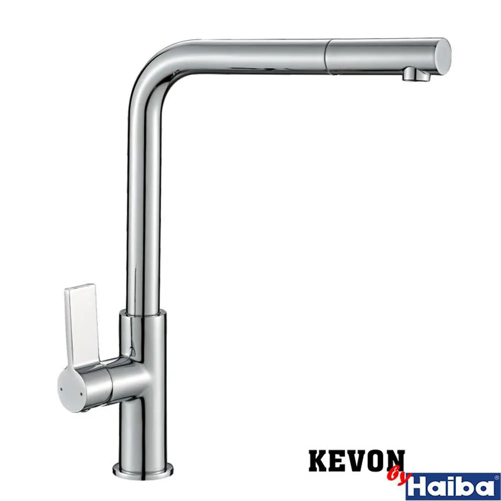 Фото Смеситель для кухни Kevon KV11162 поворотный излив 29.4 см цвет хром