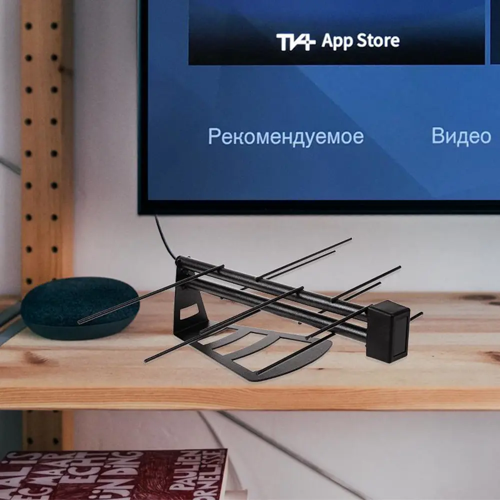 Фото 3 Антенна комнатная REXANT RX-265 для цифрового телевидения DVB-T2 Фото 3 Антенна комнатная REXANT RX-265 для цифрового телевидения DVB-T2