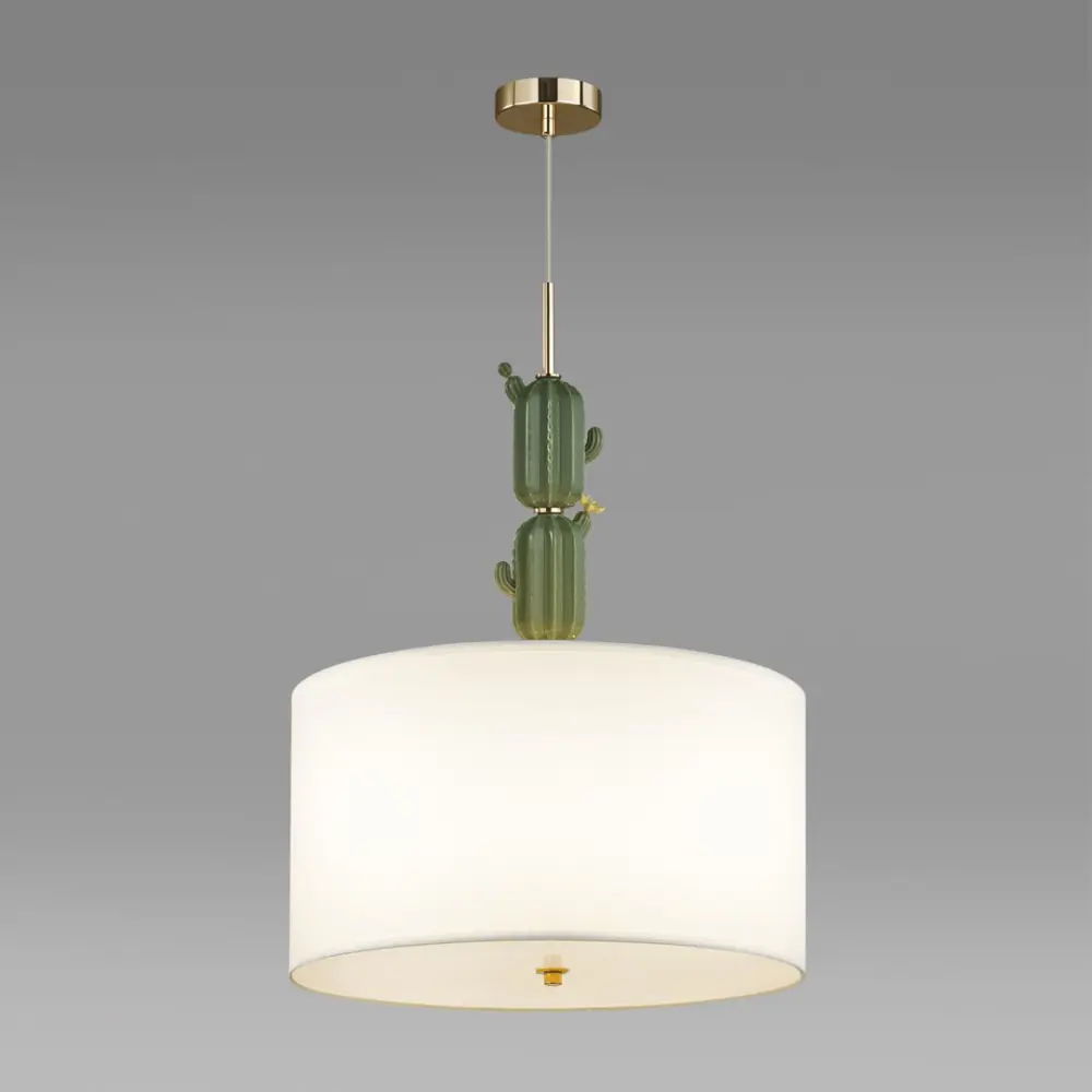 Фото 3 Светильник подвесной Odeon Light Cactus Od_5425_3 3 лампы 9 м² цвет золото Фото 3 Светильник подвесной Odeon Light Cactus Od_5425_3 3 лампы 9 м² цвет золото