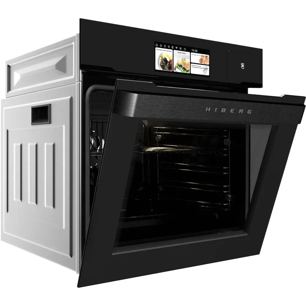Фото 4 Духовой шкаф Hiberg S-Vm 6615 B I-Smart 59.50x59.50x56 см цвет черный Фото 4 Духовой шкаф Hiberg S-Vm 6615 B I-Smart 59.50x59.50x56 см цвет черный