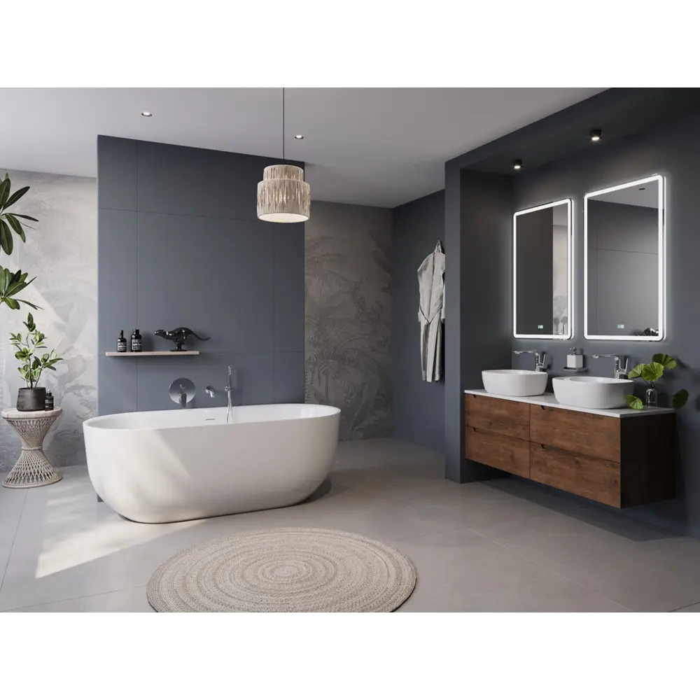 Фото 2 Отдельностоящая ванна Belbagno BB706-1700-770 акрил 170x77см Фото 2 Отдельностоящая ванна Belbagno BB706-1700-770 акрил 170x77см