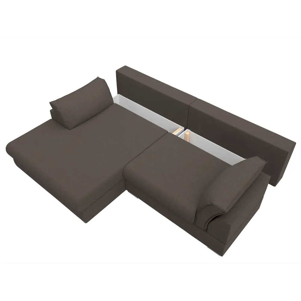 Фото 9 Диван угловой Пекин угол левый Лига диванов 122946L 272x90x189 см рогожка цвет амур 05 коричневый Фото 9 Диван угловой Пекин угол левый Лига диванов 122946L 272x90x189 см рогожка цвет амур 05 коричневый