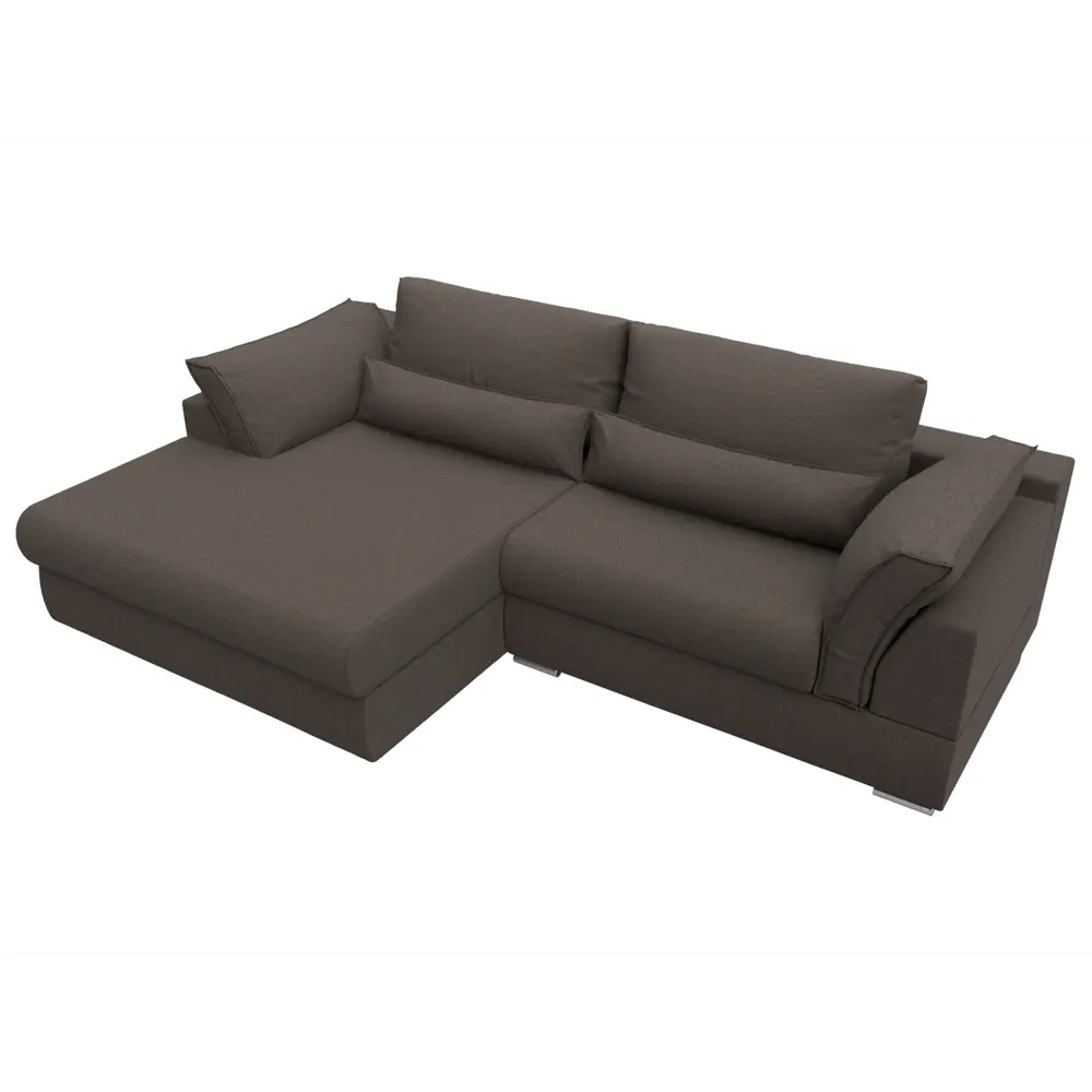 Фото 7 Диван угловой Пекин угол левый Лига диванов 122946L 272x90x189 см рогожка цвет амур 05 коричневый Фото 7 Диван угловой Пекин угол левый Лига диванов 122946L 272x90x189 см рогожка цвет амур 05 коричневый