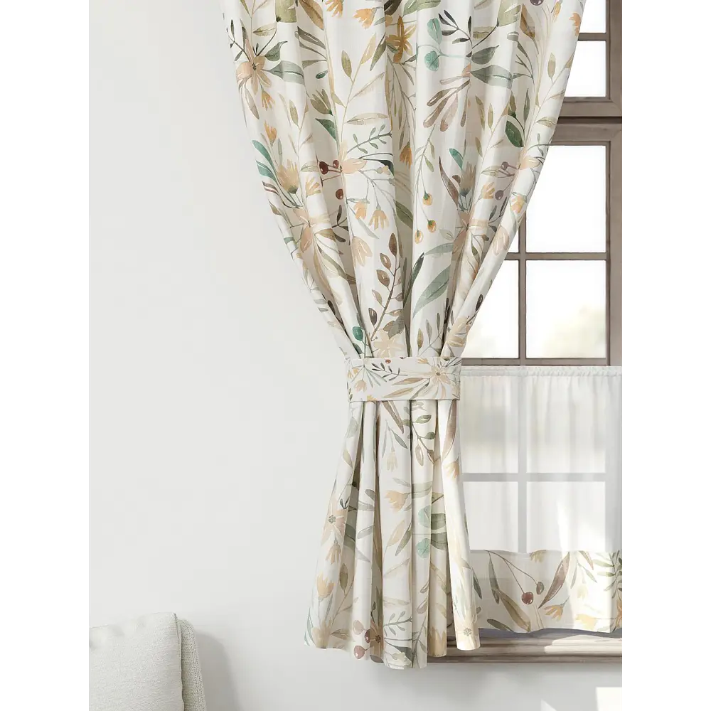 Фото 4 Комплект штор Comfy way Иномик - 24 CW705024-160 на шторной ленте 160x150 см цвет бежевый Фото 4 Комплект штор Comfy way Иномик - 24 CW705024-160 на шторной ленте 160x150 см цвет бежевый