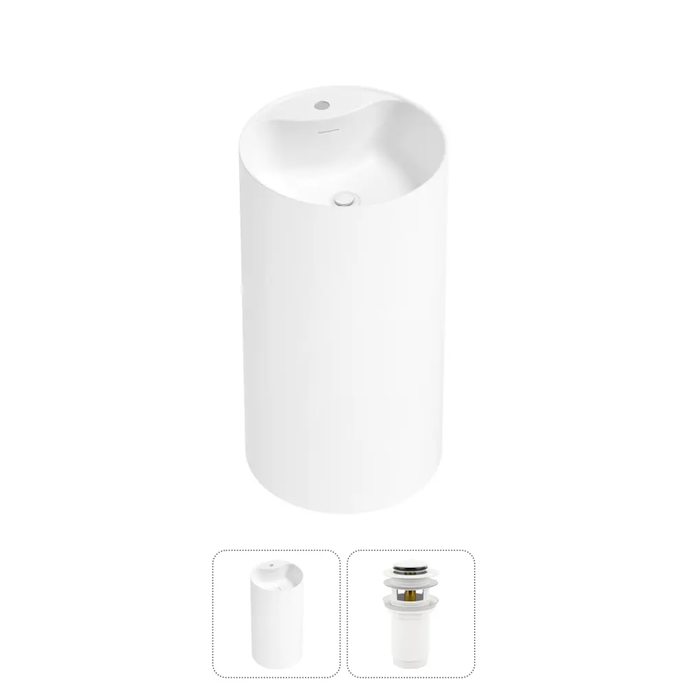 Фото Напольная раковина отдельностоящая Wellsee Chalice Perfection 20213001R размер 45x45x85 см, с донным клапаном Фото Напольная раковина отдельностоящая Wellsee Chalice Perfection 20213001R размер 45x45x85 см, с донным клапаном