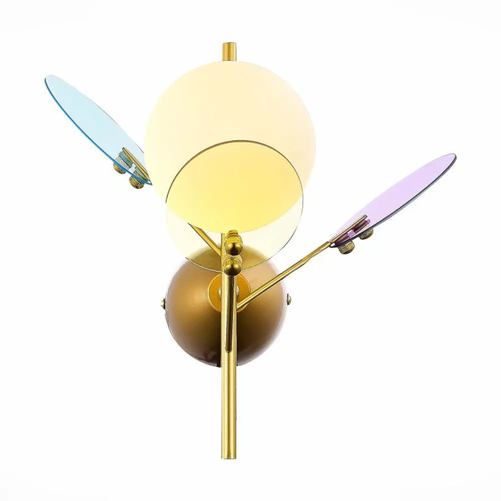 Фото Настенный светильник ST LUCE SLE2502-201-01 Vola цвет золото Фото Настенный светильник ST LUCE SLE2502-201-01 Vola цвет золото