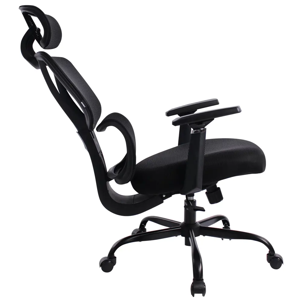 Фото 2 Кресло Brabix 532949 54x116x47 см текстиль цвет черный Фото 2 Кресло Brabix 532949 54x116x47 см текстиль цвет черный