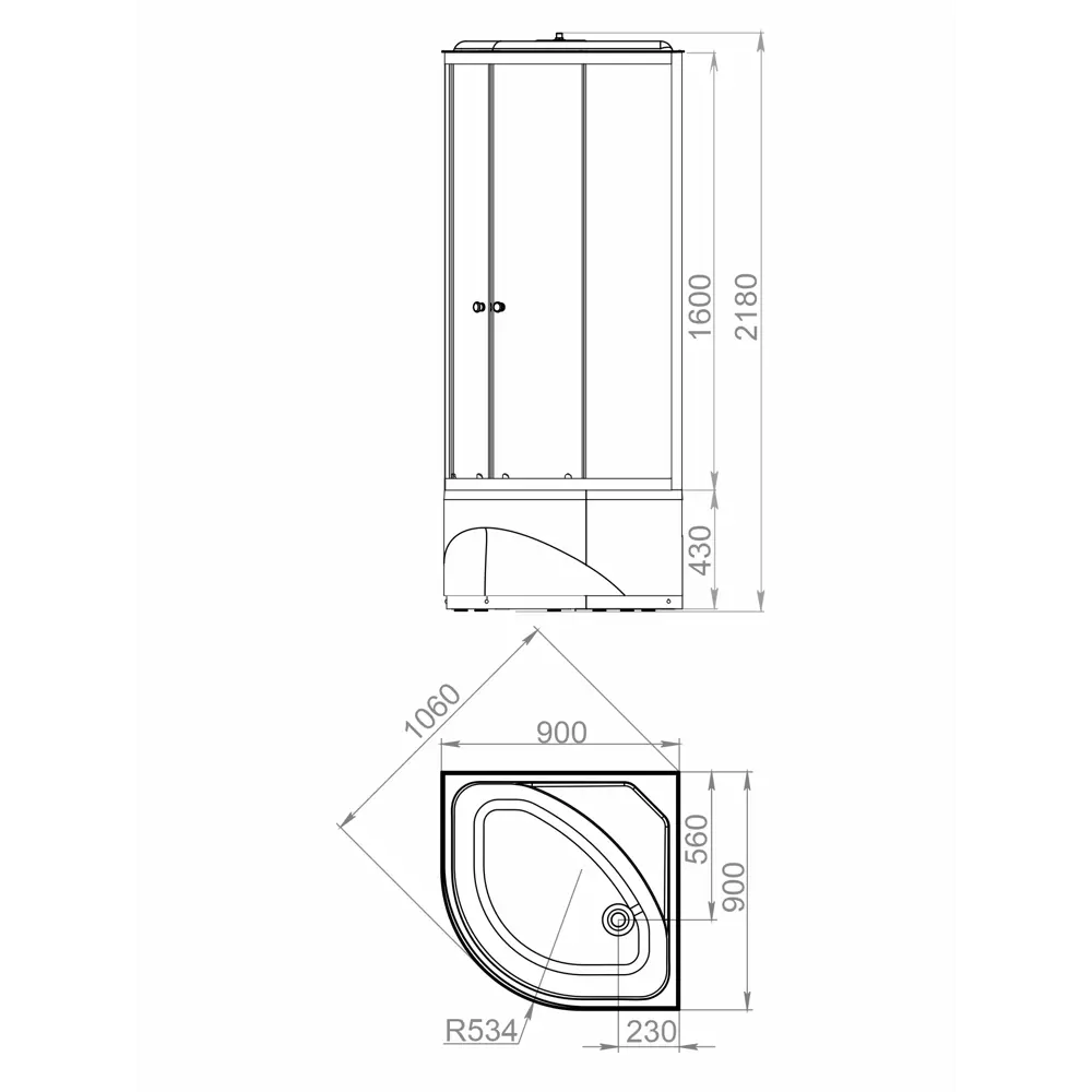 Фото 7 Душевая кабина Domani-Spa Delight Slim 99 high 90x90x218 высокий поддон серые стенки, прозрачное стекло, графит профиль, Black accents Фото 7 Душевая кабина Domani-Spa Delight Slim 99 high 90x90x218 высокий поддон серые стенки, прозрачное стекло, графит профиль, Black accents
