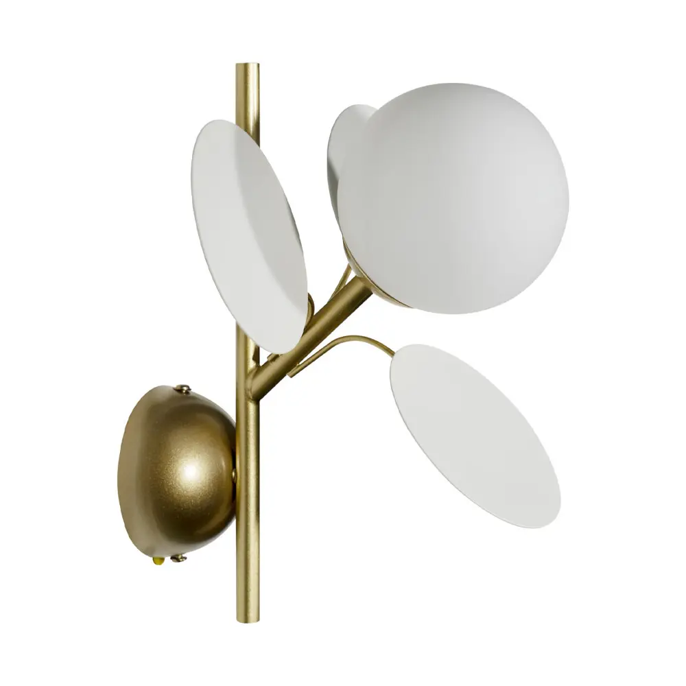 Фото Настенный светильник Loft It Matisse 10008-1w white цвет белый/золото