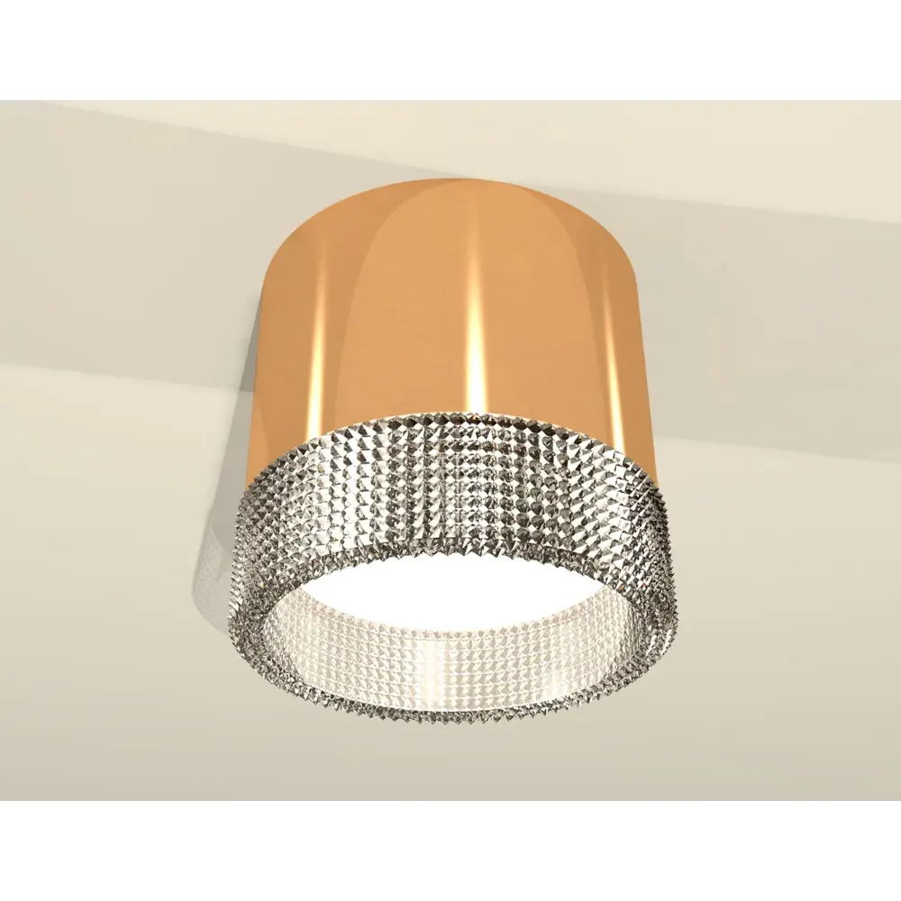 Фото 6 Светильник точечный накладной Ambrella light Xs8121020 2 м² цвет золотистый Фото 6 Светильник точечный накладной Ambrella light Xs8121020 2 м² цвет золотистый