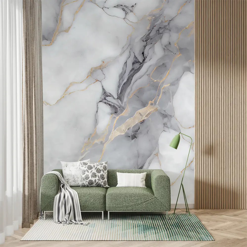 Фото 6 Фотообои флизелиновые Urban Style Серый мрамор UST2847, 200x270 см Фото 6 Фотообои флизелиновые Urban Style Серый мрамор UST2847, 200x270 см