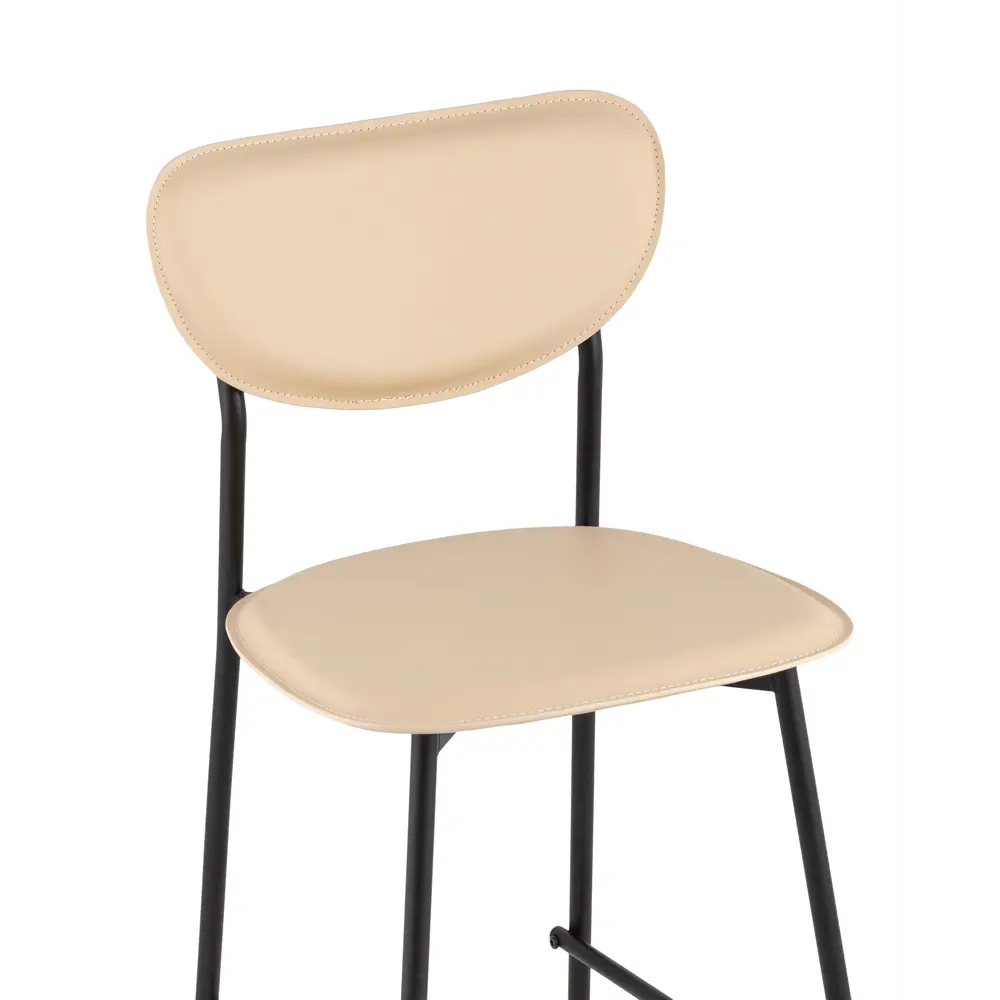 Фото 7 Полубарный стул Stool group Minnie HPB2318 HAB1-23 BOX2 43x92 см цвет бежевый Фото 7 Полубарный стул Stool group Minnie HPB2318 HAB1-23 BOX2 43x92 см цвет бежевый
