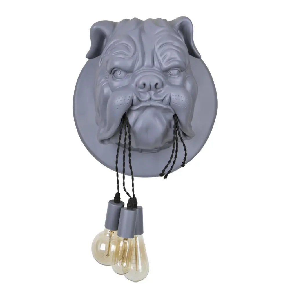 Фото Настенный светильник Loft it Bulldog 10177 grey цвет серый Фото Настенный светильник Loft it Bulldog 10177 grey цвет серый