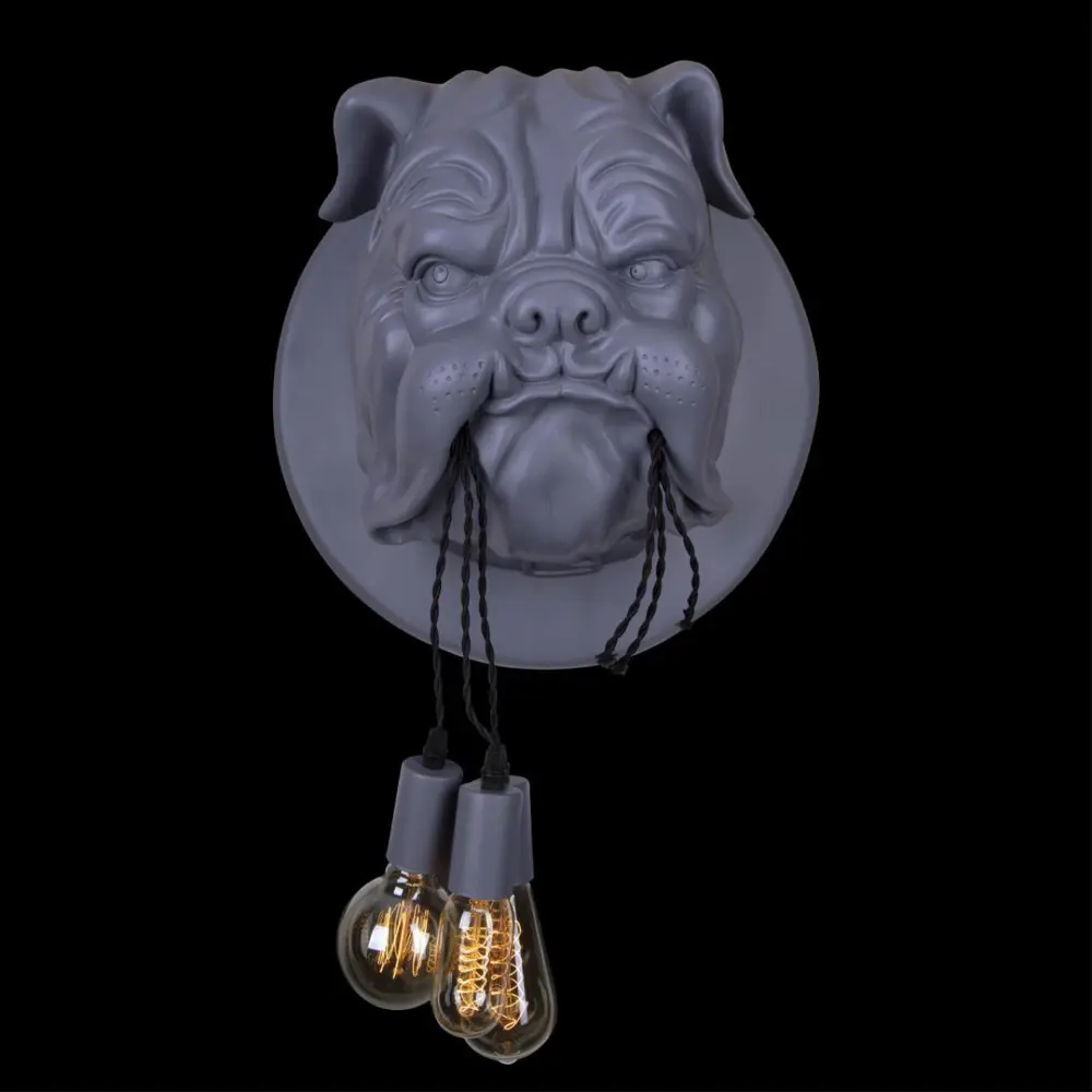 Фото 3 Настенный светильник Loft it Bulldog 10177 grey цвет серый Фото 3 Настенный светильник Loft it Bulldog 10177 grey цвет серый