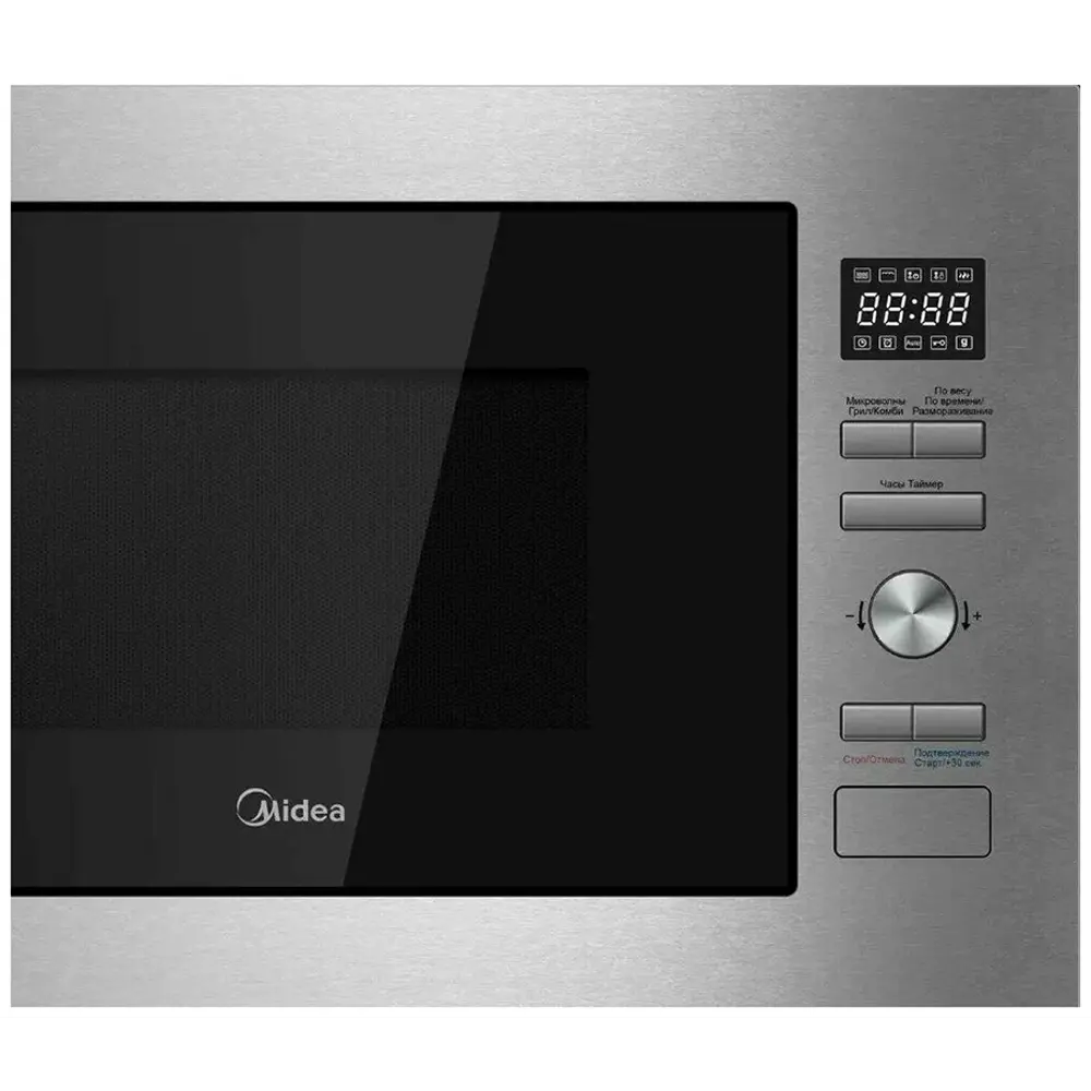 Фото 5 Встраиваемая микроволновая печь Midea MI7250X 25 л 59.5x38.8x40.1 см цвет нержавеющая сталь Фото 5 Встраиваемая микроволновая печь Midea MI7250X 25 л 59.5x38.8x40.1 см цвет нержавеющая сталь