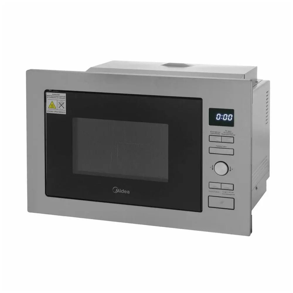 Фото 3 Встраиваемая микроволновая печь Midea MI7250X 25 л 59.5x38.8x40.1 см цвет нержавеющая сталь Фото 3 Встраиваемая микроволновая печь Midea MI7250X 25 л 59.5x38.8x40.1 см цвет нержавеющая сталь