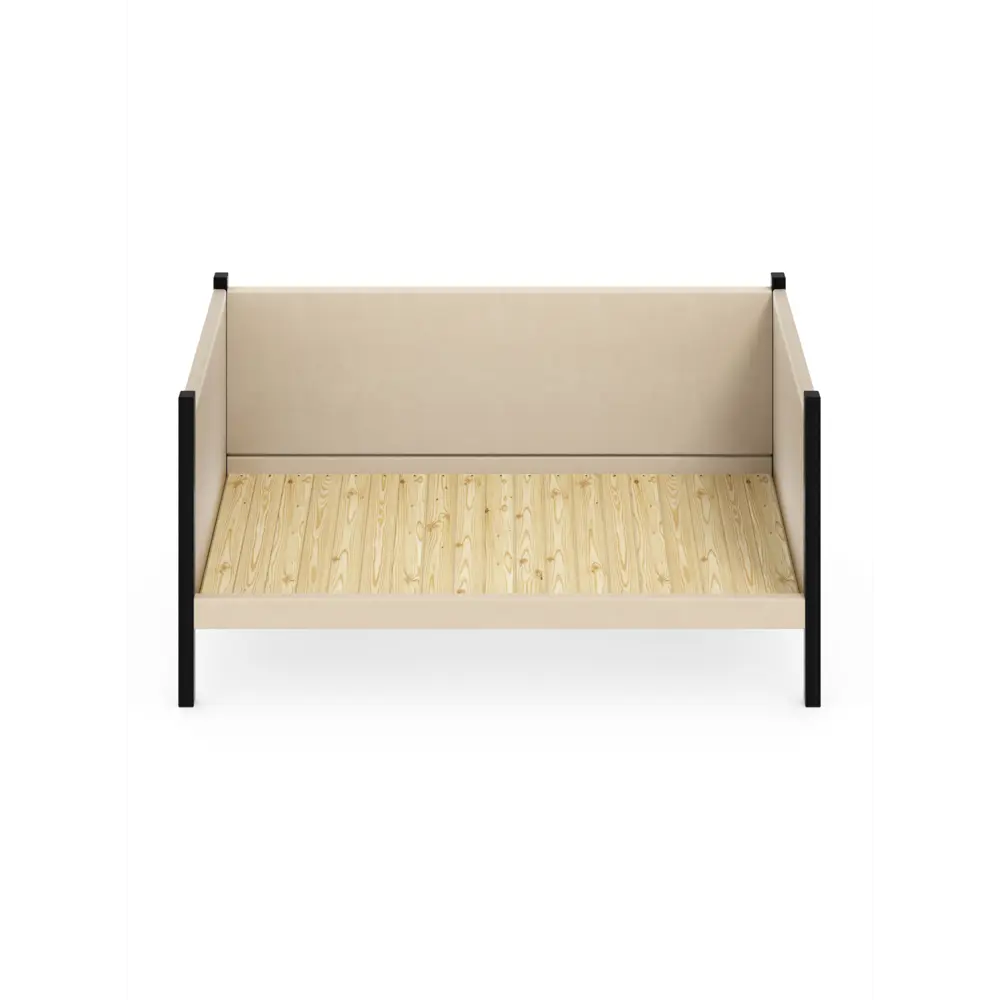 Фото 3 Кровать Solarius Тахта сплошное основание 110 x 101 x 190 см дерево цвет бежевый;черный оникс Фото 3 Кровать Solarius Тахта сплошное основание 110 x 101 x 190 см дерево цвет бежевый;черный оникс