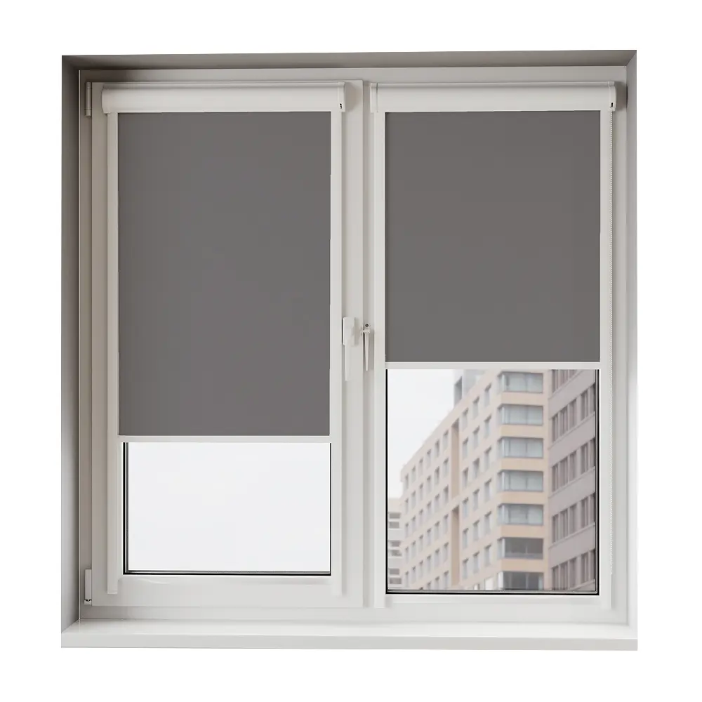 Фото Рулонная штора Унистайл LKRSERIY070170 70x170 см, серый