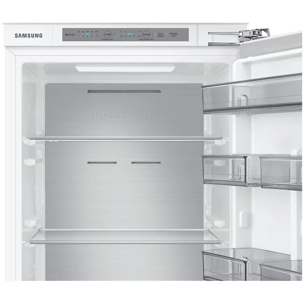 Фото 3 Встраиваемый Холодильник двухкамерный Samsung Brb26713Eww/Ef 54x177.5 см цвет белый Фото 3 Встраиваемый Холодильник двухкамерный Samsung Brb26713Eww/Ef 54x177.5 см цвет белый