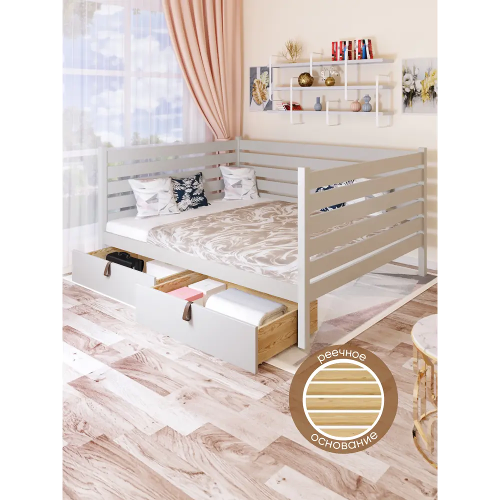 Фото 5 Кровать Solarius Tahta-spin160-160plat-2yash 170 x 101 x 170 см сосна цвет бежевый Фото 5 Кровать Solarius Tahta-spin160-160plat-2yash 170 x 101 x 170 см сосна цвет бежевый