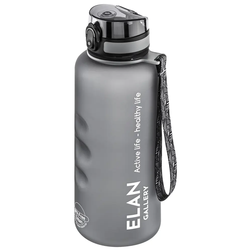 Фото 5 Бутылка для воды Elan Gallery 280157 Style Matte 1.50 л стекло цвет серый Фото 5 Бутылка для воды Elan Gallery 280157 Style Matte 1.50 л стекло цвет серый