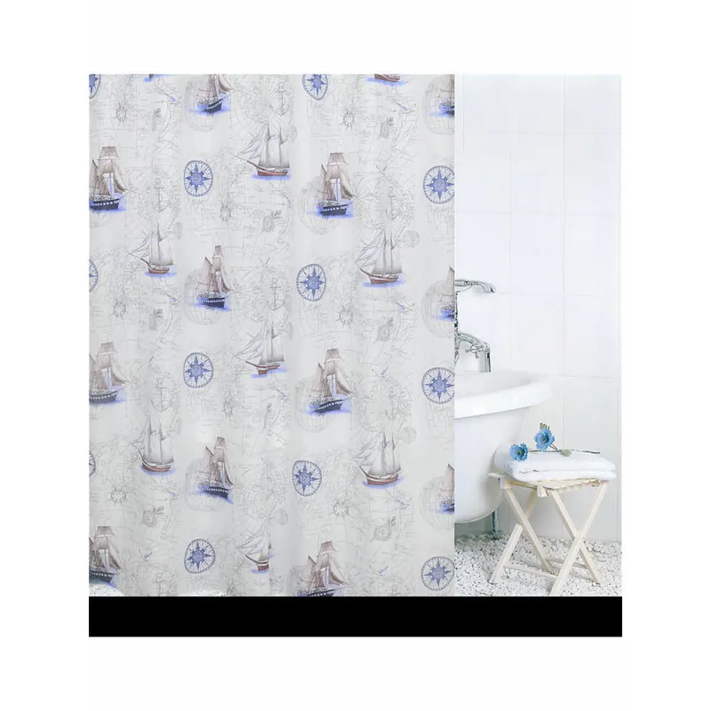 Фото Шторка для ванной комнаты Bath Plus 59208 180x200см цвет бесцветный/прозрачный Фото Шторка для ванной комнаты Bath Plus 59208 180x200см цвет бесцветный/прозрачный