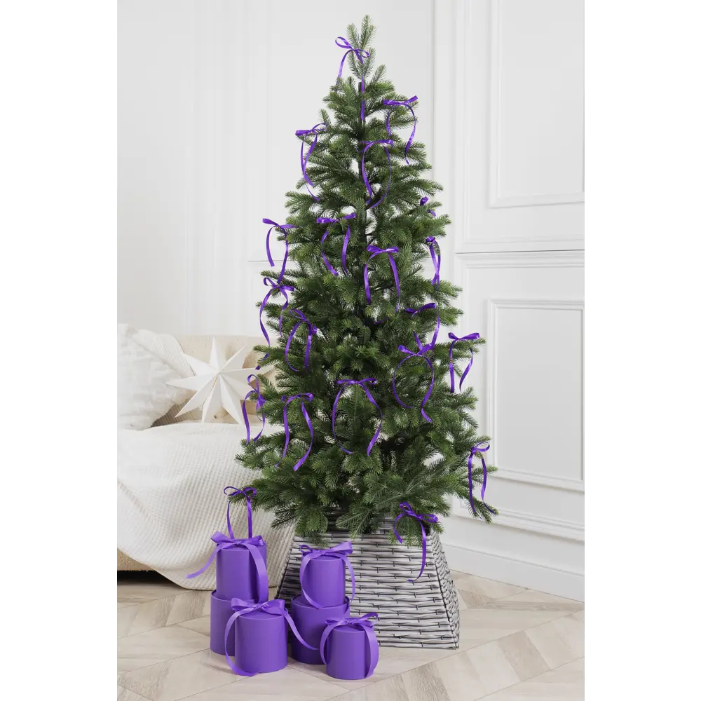 Фото Искусственная елка Crystal trees KPb-55210 Магдалена 210 см Фото Искусственная елка Crystal trees KPb-55210 Магдалена 210 см