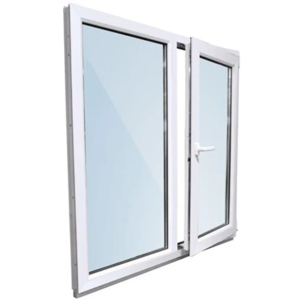 Фото 4 Окно ПВХ Deceuninck Форвард двустворчатое 120x130см правое двухкамерный стеклопакет Фото 4 Окно ПВХ Deceuninck Форвард двустворчатое 120x130см правое двухкамерный стеклопакет
