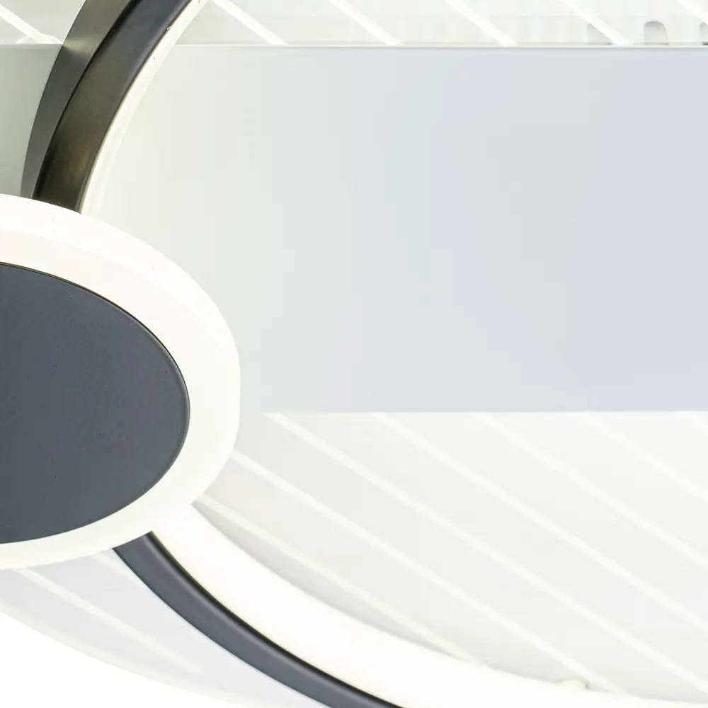Фото 5 Люстра потолочная светодиодная Escada ESC_10226_3LED_ROUND Concept с пультом управления 60 м² регулируемый белый свет цвет черный Фото 5 Люстра потолочная светодиодная Escada ESC_10226_3LED_ROUND Concept с пультом управления 60 м² регулируемый белый свет цвет черный