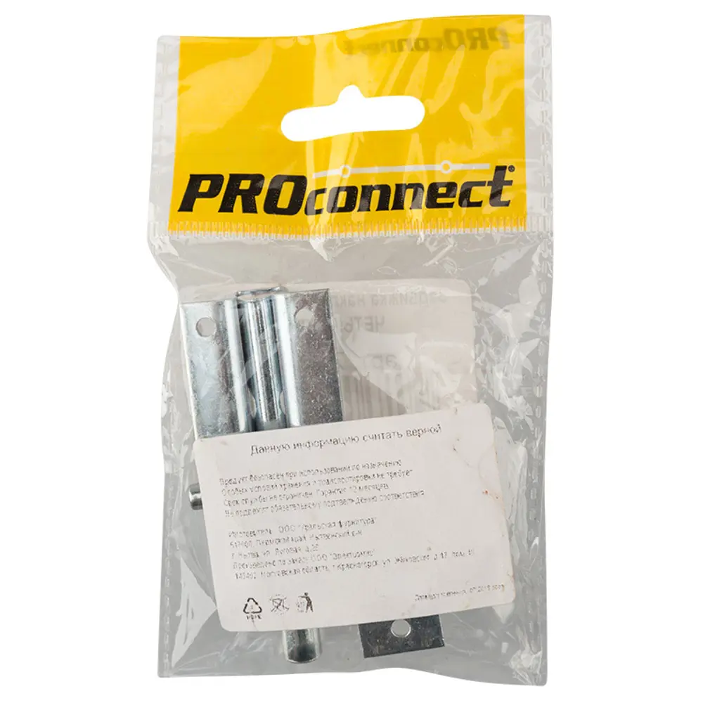 Фото 3 Задвижка накладная ШП-60 Цинк Четыре Сезона Фото 3 Задвижка накладная ШП-60 Цинк Четыре Сезона