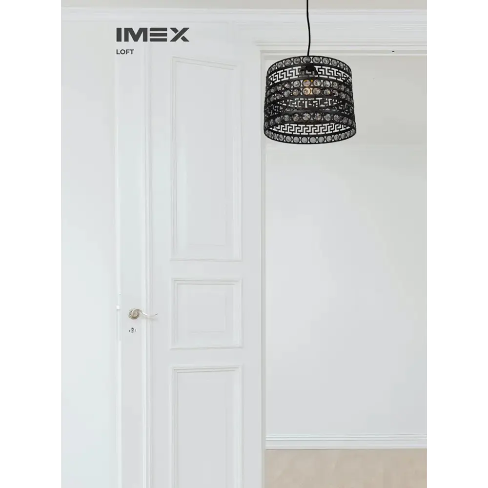 Фото 4 Светильник подвесной Imex Лофт Md.1724-1-p bk_7262 1 лампа 2 м² цвет черный Фото 4 Светильник подвесной Imex Лофт Md.1724-1-p bk_7262 1 лампа 2 м² цвет черный