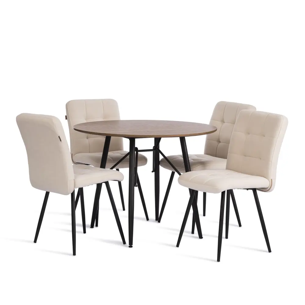 Фото 7 Кухонный стул Tetchair Medeo 24648 45x89x47 см ткань цвет черный Фото 7 Кухонный стул Tetchair Medeo 24648 45x89x47 см ткань цвет черный