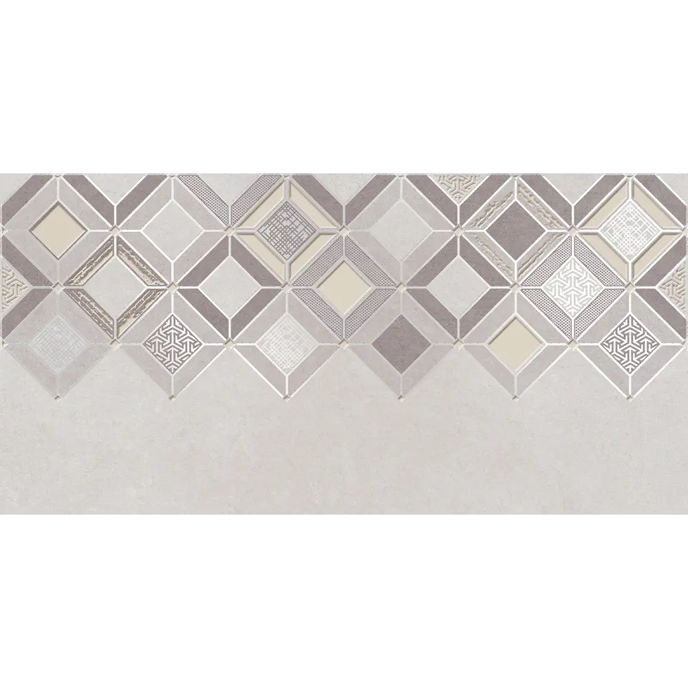 Фото Декор плиточный настенный Azori Starck 589632002 глазурованный 20.1x40.5см цвет серый