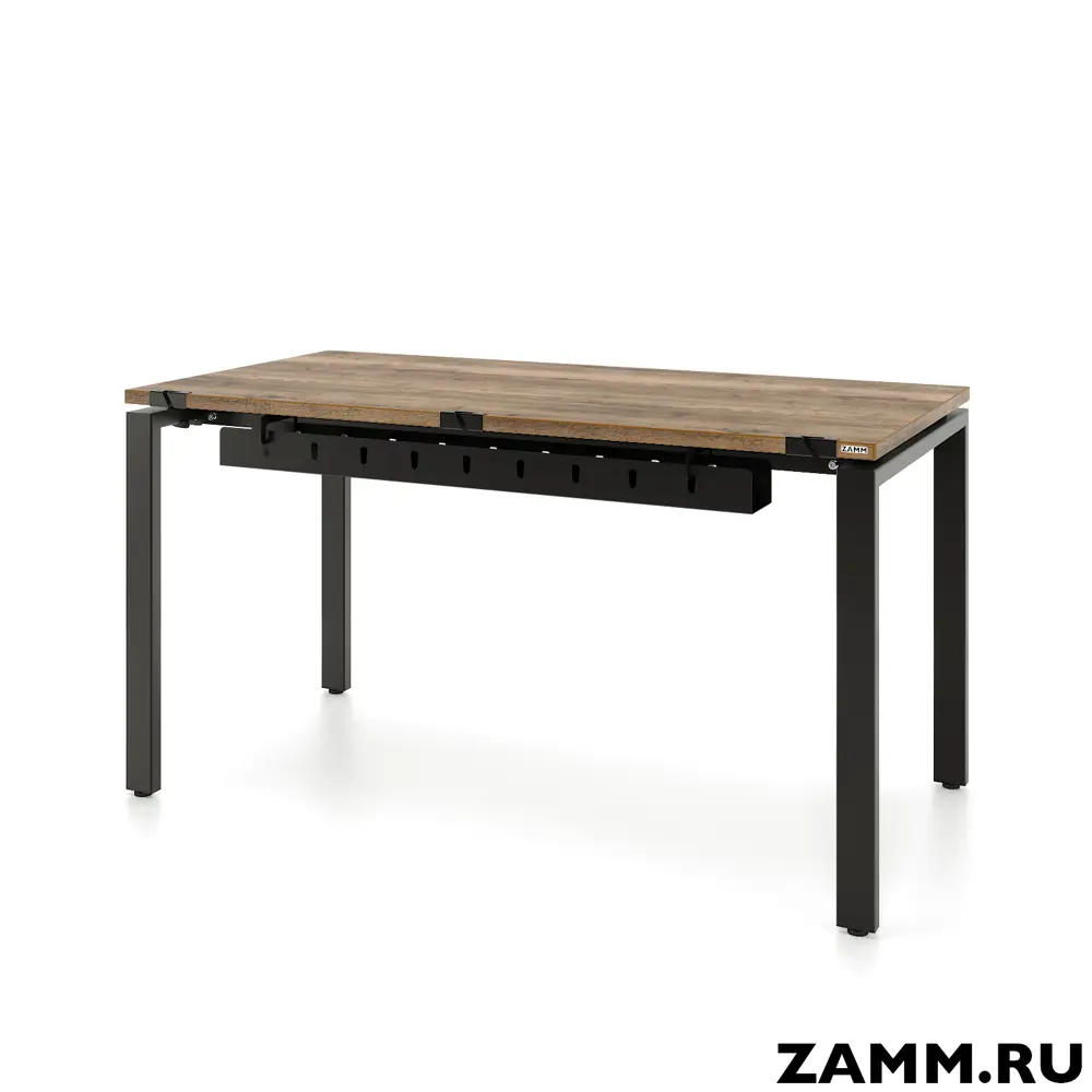 Фото Письменный стол ПС-26609.70x100:HH.25/05-03 Zamm Формат (Тип 3) 100x75x70 см Металл цвет коричневый Фото Письменный стол ПС-26609.70x100:HH.25/05-03 Zamm Формат (Тип 3) 100x75x70 см Металл цвет коричневый