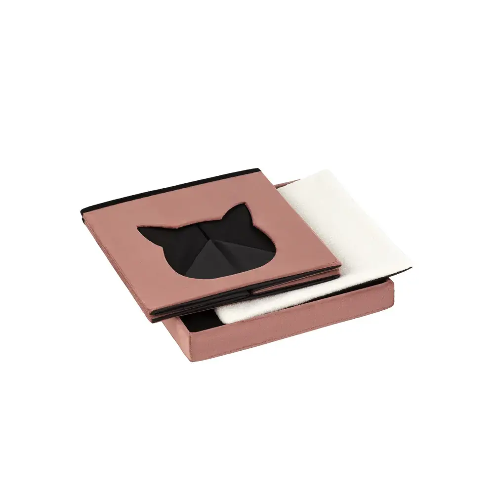 Фото 4 Пуф ткань ПВХ Stool Group Store Pet HS-PT55 V34 BOX, 38x38 см, цвет розовый Фото 4 Пуф ткань ПВХ Stool Group Store Pet HS-PT55 V34 BOX, 38x38 см, цвет розовый