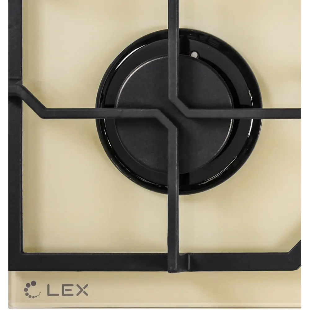 Фото 3 Газовая варочная панель Lex GVG 642 IV 261397 60 см 4 конфорки цвет слоновая кость Фото 3 Газовая варочная панель Lex GVG 642 IV 261397 60 см 4 конфорки цвет слоновая кость