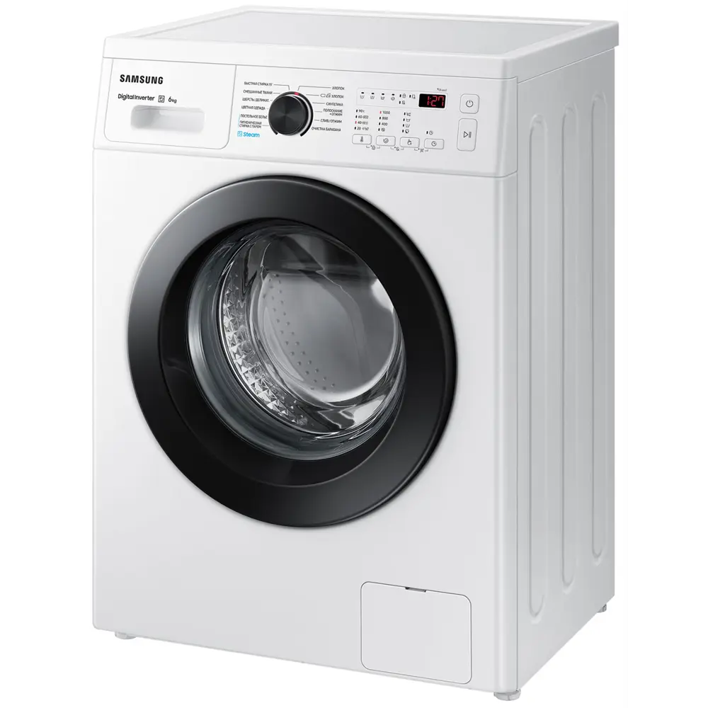 Фото 6 Стиральная машина Samsung Ww60ag4s00celd 60.2x85.2x45.2 см 6 кг цвет белый