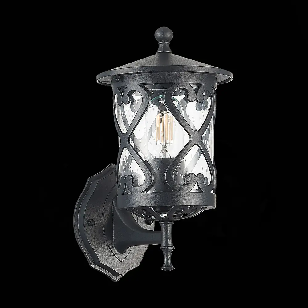 Фото 4 Светильник настенный уличный ST Luce SL085.401.01 черный Фото 4 Светильник настенный уличный ST Luce SL085.401.01 черный