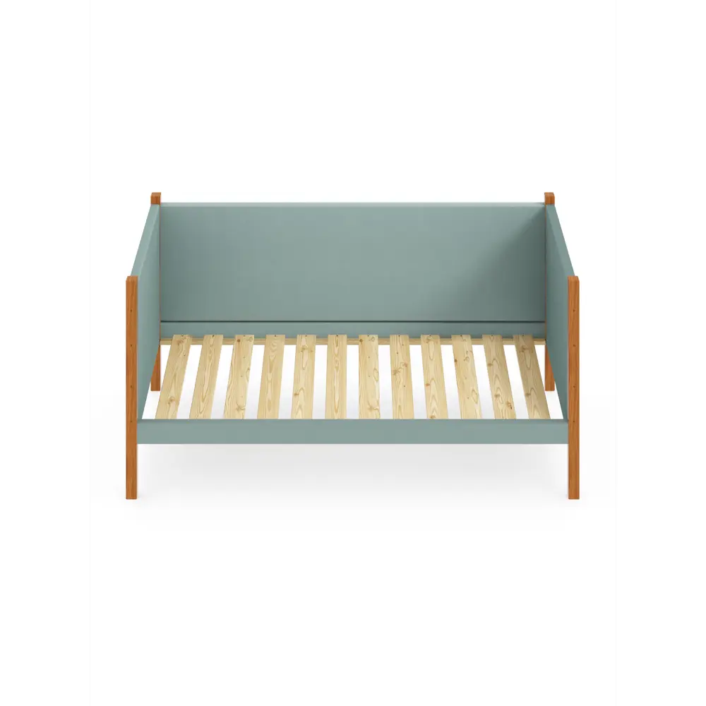 Фото 2 Кровать Solarius Тахта реечное основание 110 x 101 x 200 см дерево цвет тиффани;ольха Фото 2 Кровать Solarius Тахта реечное основание 110 x 101 x 200 см дерево цвет тиффани;ольха