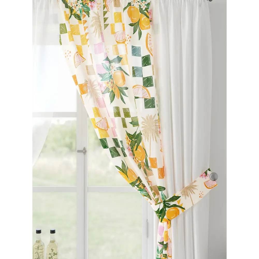 Фото 5 Тюль Comfy way Лерис - 125 CW509125-150 на шторной ленте 150x300 см цвет белый Фото 5 Тюль Comfy way Лерис - 125 CW509125-150 на шторной ленте 150x300 см цвет белый
